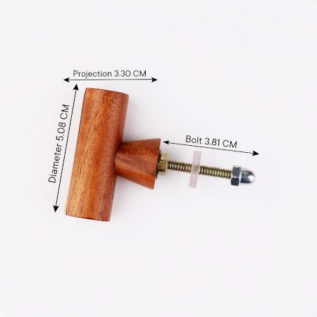 Wooden Gilli Dresser Knob